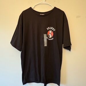 Brandy Old Fashioned Black Graphic Tee, Size XL Unisex